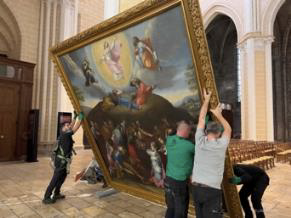 Restoration of the painting of the Transfiguration