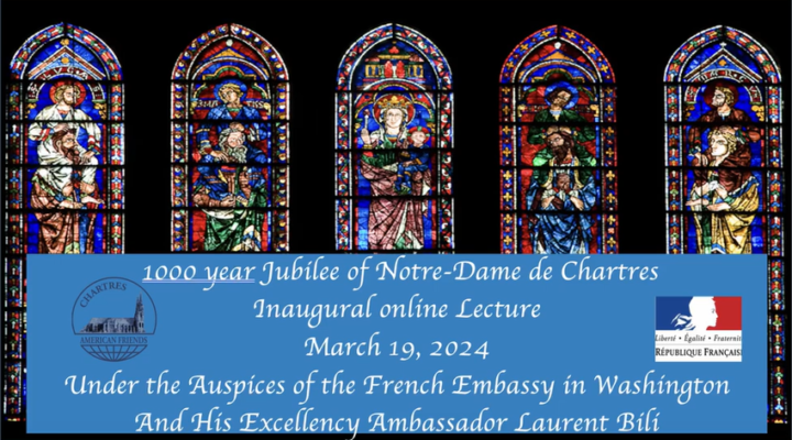 AFC Inaugural Lecture Video on Notre-Dame de Chartres